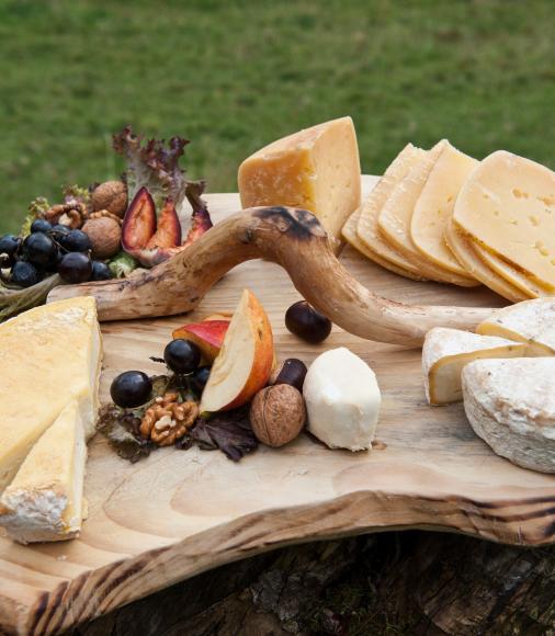 Plateau de fromages locaux